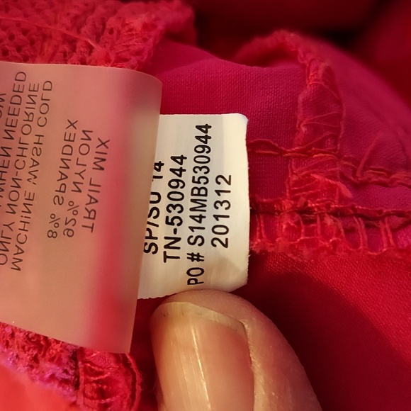 Title Nine Women's Pants Trail Mix Hot Pink Nylon Hiking Outdoor Capris 2 - Picture 12 of 12